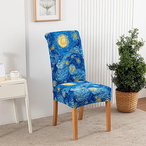 4/6-Pack Waterproof Dining Chair Covers