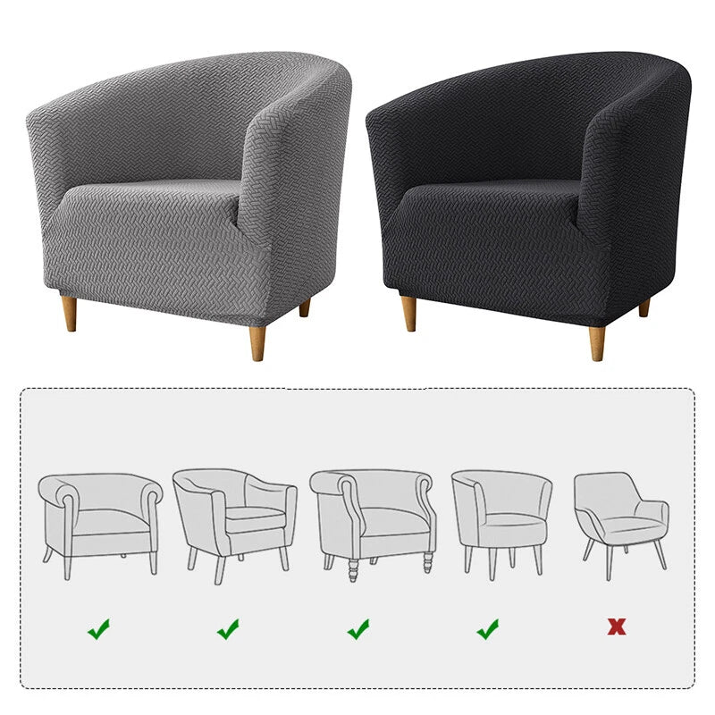 Best Selling Tub Chair Cover I Single Armchair