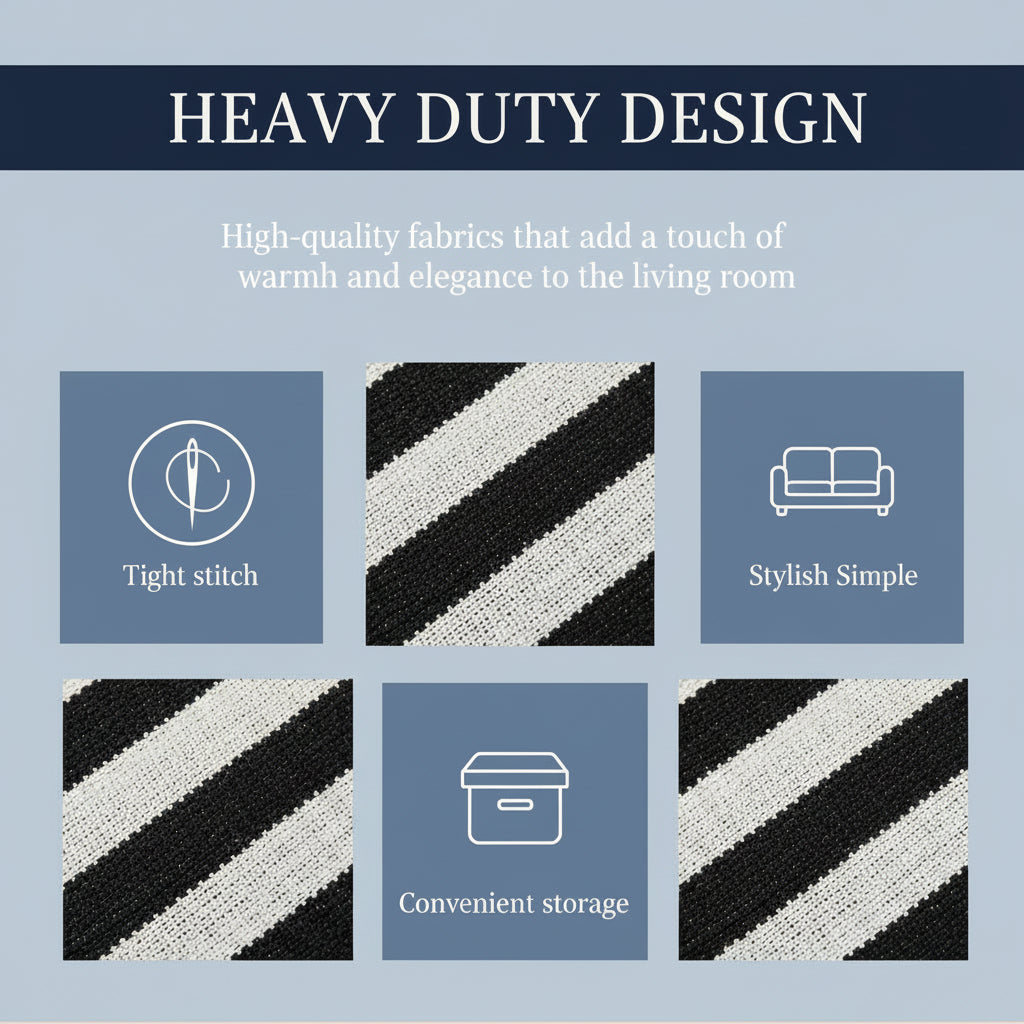 Boho Chenille Sofa Cover