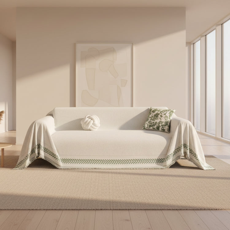 Boho Chenille Sofa Cover