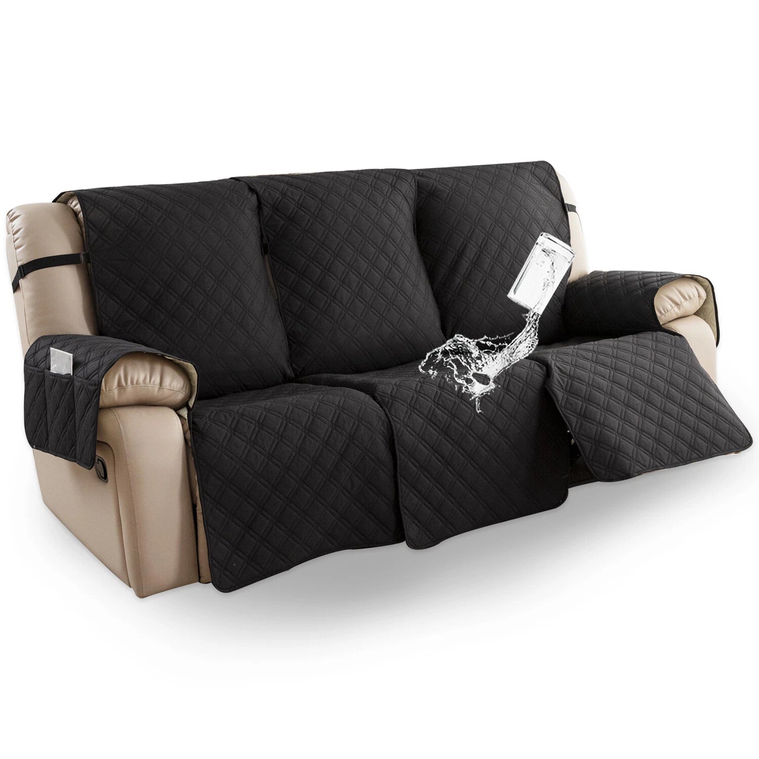 Easy Going Waterproof Recliner Comfy Cover - 3 Seater