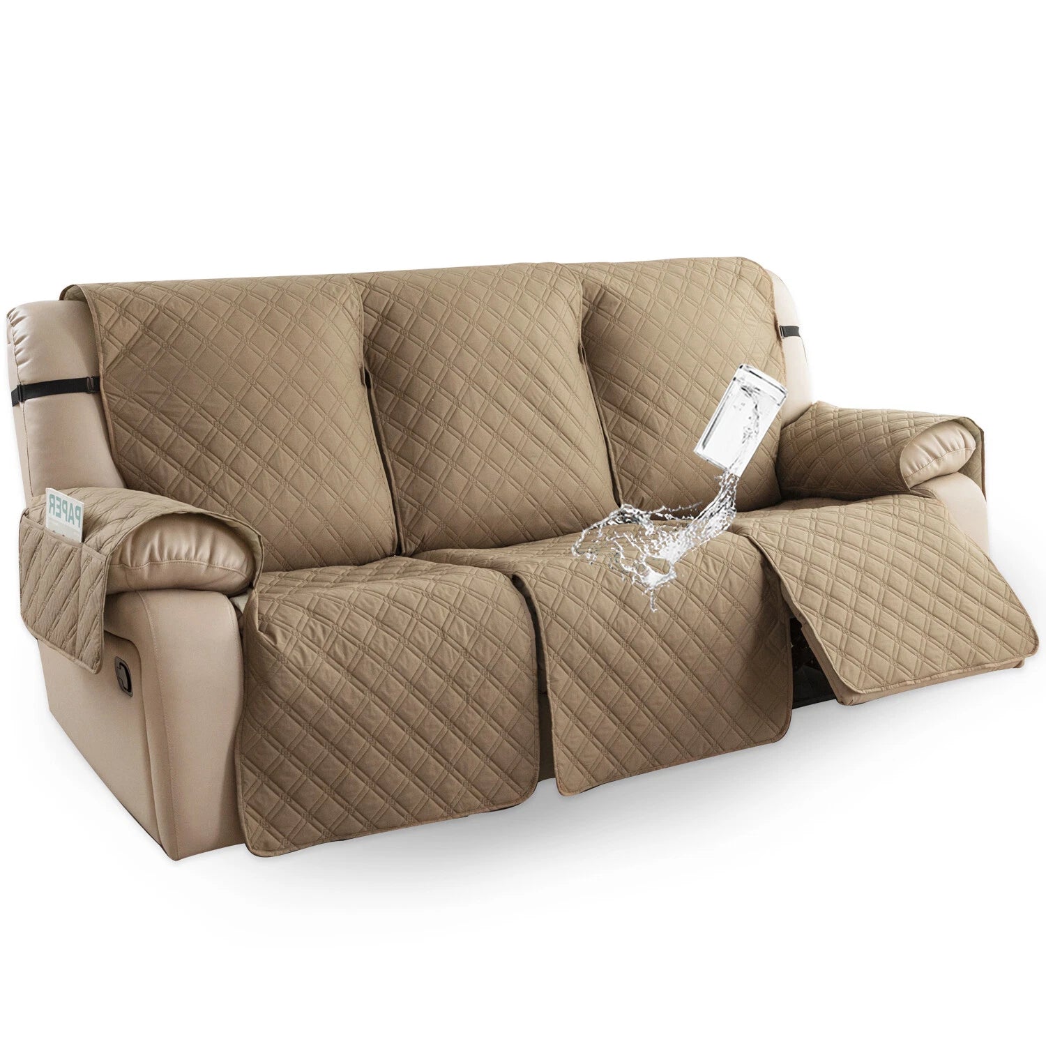 Easy Going Waterproof Recliner Comfy Cover - 3 Seater