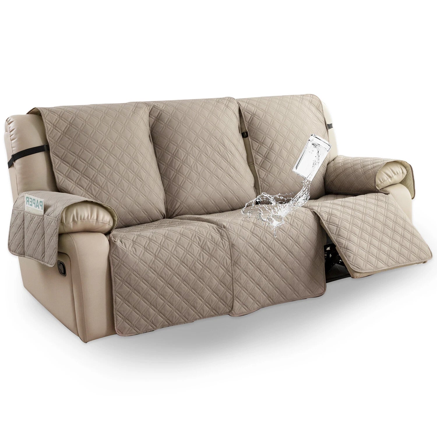 Easy Going Waterproof Recliner Comfy Cover - 3 Seater